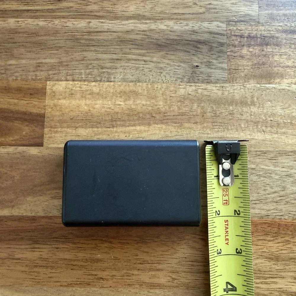 Mophie Power Boost 5,200mAh Dual USB Portable Charger Pocket Black 5V‎ 2.1A